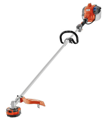 Husqvarna 128DJx Gas String Trimmer and Brush Cutter: Orange. 28cc 2-stroke