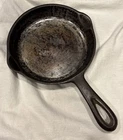 Vintage BSR RED Mountain Cast Iron Skillet No. 3 + 3 S Birmingham Stove & Range