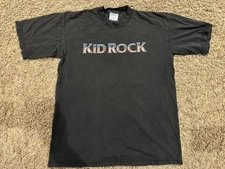 Vintage? Kid Rock Middle Finger Shirt Size Medium American Badass? Flag Concert