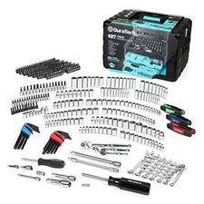  497-Piece Mechanics Tool Set, Include SAE/Metric Sockets, 90-Tooth Ratchet 