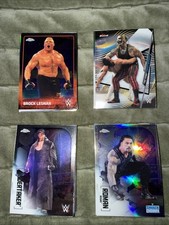 WWE Topps Chrome Card Set. New. Includes More Than 70 Topps Chrome Cards.