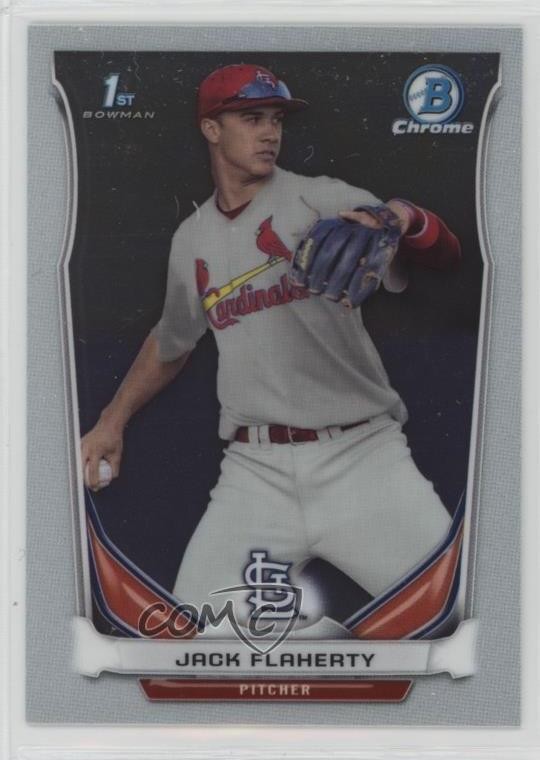2014 Bowman Draft Chrome Jack Flaherty #CDP30 03bh