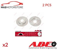 BREMSSCHEIBEN SATZ PAAR HINTEN ABE C4P001ABE 2PCS I FÜR PEUGEOT 306,206,206 SW