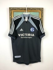 FC Schalke 04 Away football shirt 2001 Soccer Adidas Jersey Trikot Mens Size M