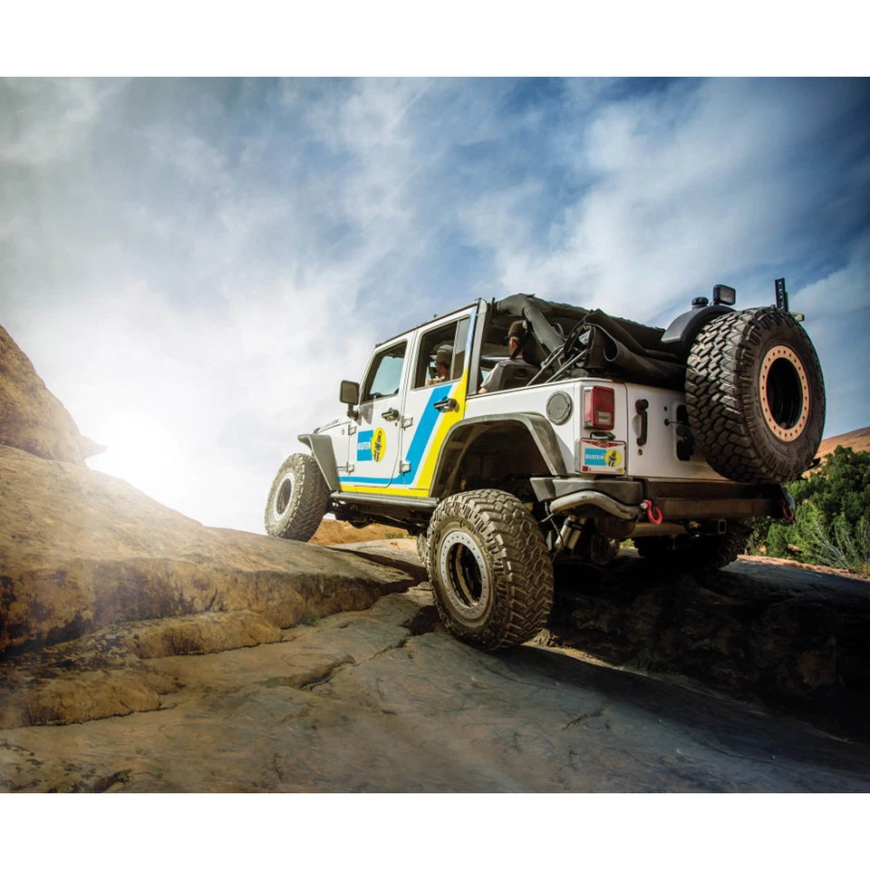 Juego de amortiguadores Bilstein delanteros de 2,6" y traseros de 2" para Ram 1500 2019-2023 tracción trasera 4x4 Foto 4 de 4