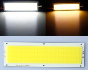 2x-COB-LED-Panel-Lampe-Strahler-Spot-Licht-Weis-120x36mm-10W-12V-Deutsche-Post