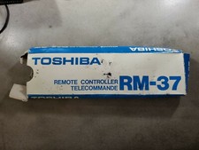 Vintage OEM Toshiba RM-37 Remote Controller NOS