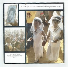 LATIN QUARTER Vinyle 45T 7" ONE PEOPLE ONE CAUSE Nomzamo ROCKIN' HORSE R 109046
