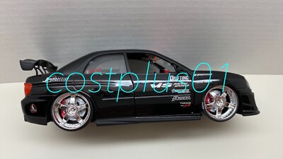 Jada Import SUBARU IMPREZA WRX STI ミニカー Subaru Impreza STI Jada Toys Import Racer 1:18 Diecast Toy