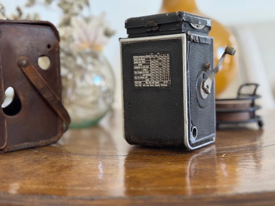 ROLLEIFLEX COMPUR ZEISS LENS TESSAR 1:3,1 F= 7,5 FRANKE & HEIDECKE TLR W/ CASE - Image 2 of 4