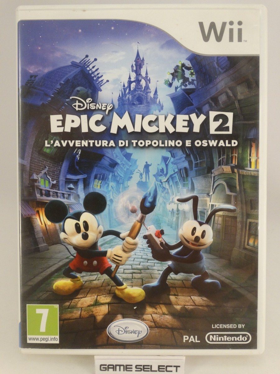 Nintendo Switch Mickey And Oswald Video Game DISNEY EPIC MICKEY L
