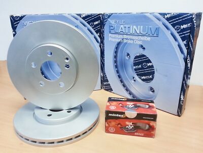 Reviews: BMW E46 330d 330i 330ci Front MTEC Drilled Grooved Brake Discs  Mintex Pads
