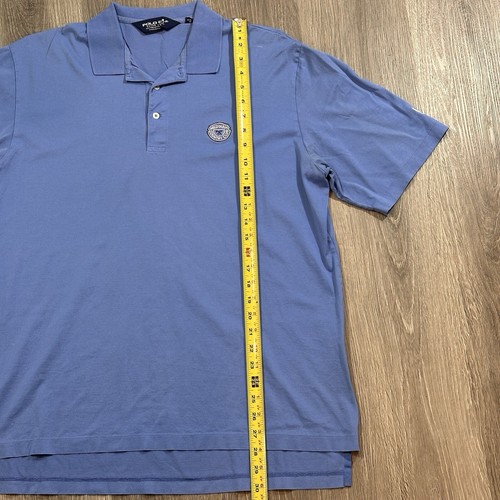 Polo Golf Ralph Lauren Hemd Large Medinah Country Club hellblau Pima Baumwolle - Bild 7 von 8