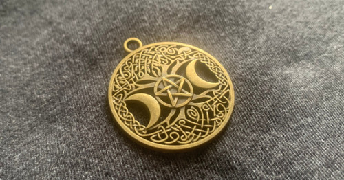 Protection Evil Eye Metaphysical Pendant Money Luck Success Business Magic RARE