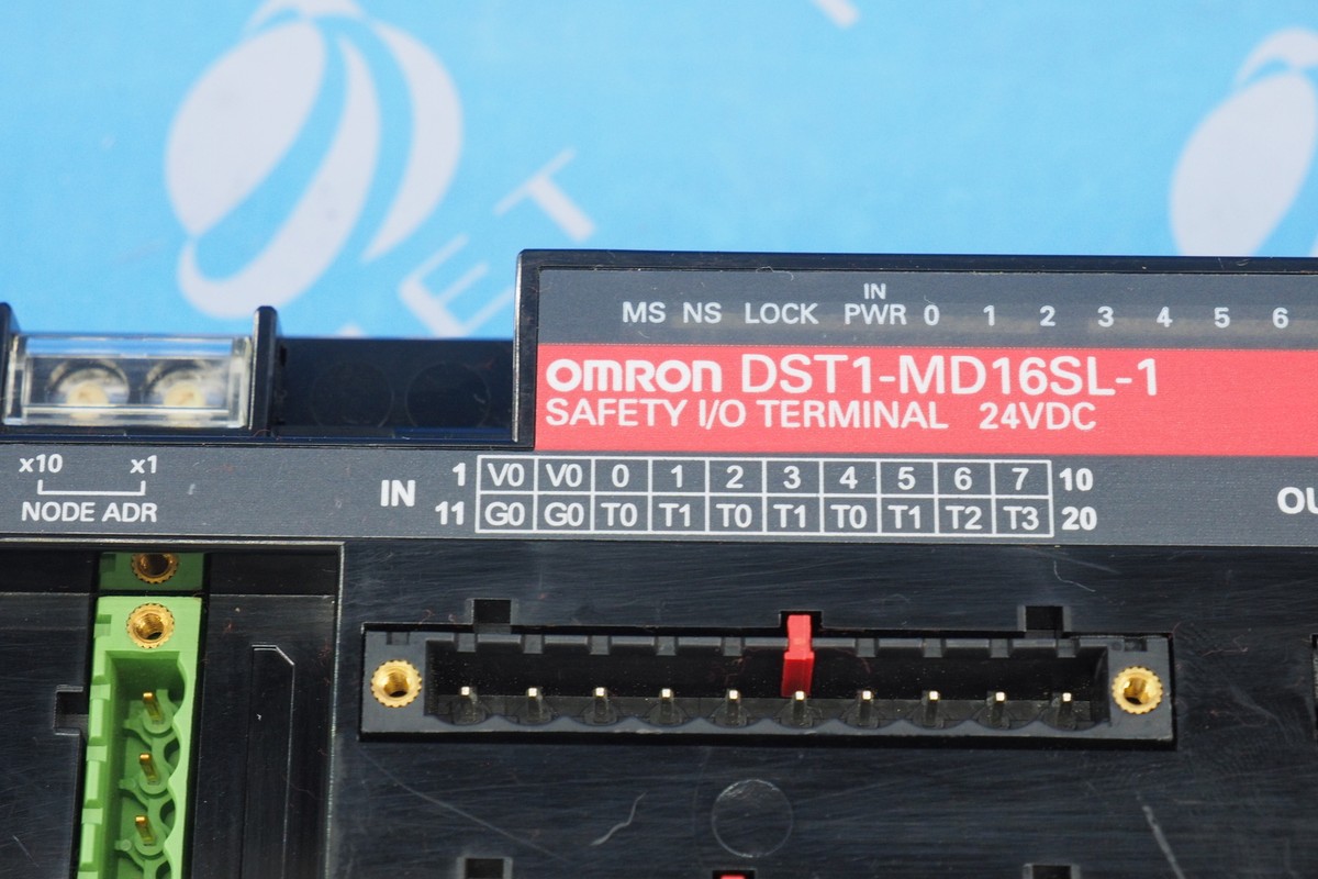 Omron Safety I/O Terminal Dst1-Md16Sl-1 Dst1Md16Sl1 60Days Omron Safety I/O Terminal Dst1-Md16Sl-1 Dst1Md16Sl1 60Days