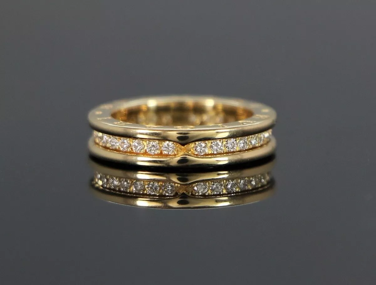 B.zero1 Ring Yellow gold with No Gemstones, Rings