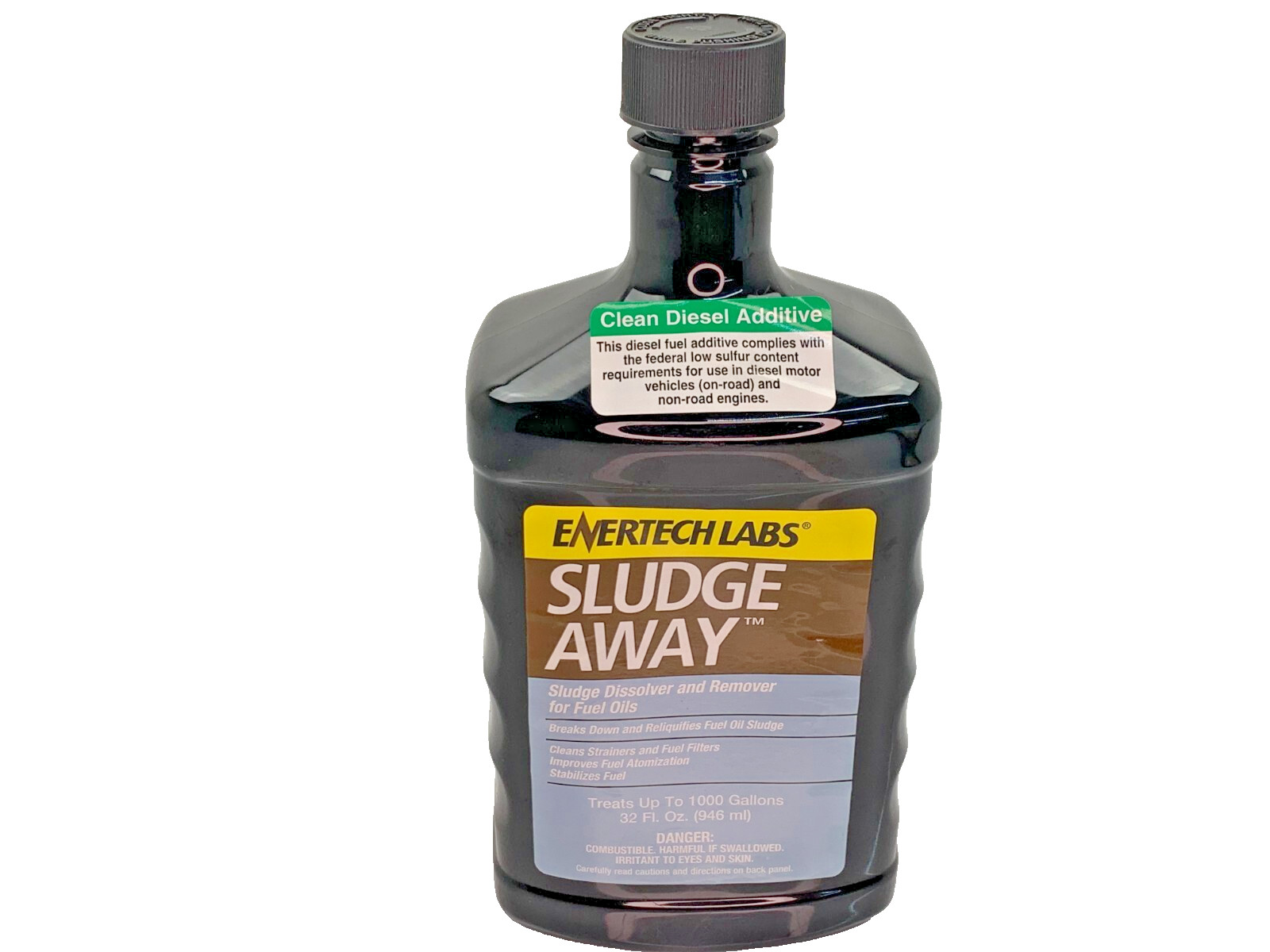 (PACK of 11)   Enertech Labs 11114 32oz Sludge Away Fuel Sludge Remover