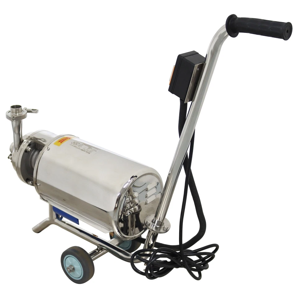 Food-Grade 1PC 110V 3T/h Sanitary Centrifugal Pump for Conveying Milk Beverage - Image 4 of 4