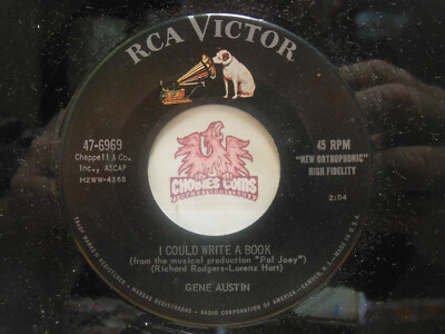 Gene Austin   I Could Write A Book / A Porter's Love Song, 45 RPM EX (26E)
