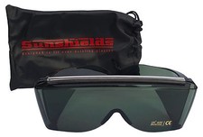 SUNSHIELDS Premier Sailing Smoke Marked Case Tinted Lens Fit Over Sunglasses