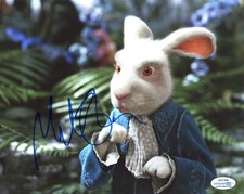 Michael Sheen Alice in Wonderland Autographed Signed 8x10 Photo ACOA 2020-4