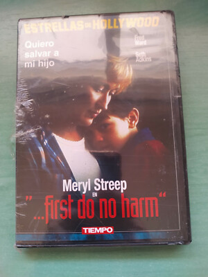 First Do Not Harm Jim Abrahams Meryl Streep - DVD Español Ingles Nueva 