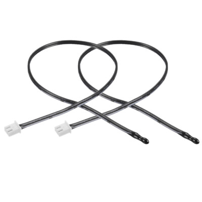 2 x 10K NTC Thermistor Probe 15.7 Inch Epoxy Sensitive Temperature Temp Sensor