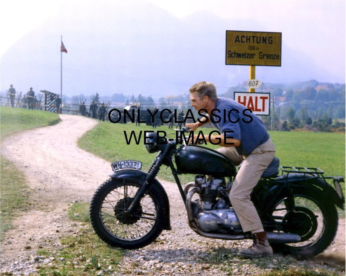 Steve mcqueen the 2024 great escape motorcycle
