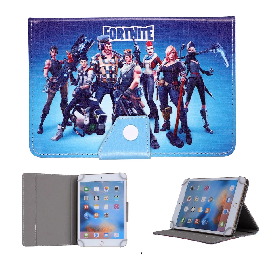Case For Apple iPad Models, Hero Stand cover ( All heroes case ) Fortnite Heroes - Image 2 of 4