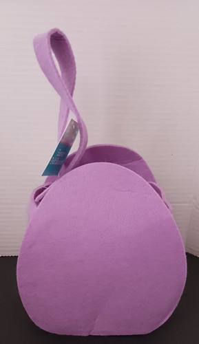 NEW w/TAGS Felt Easter Baskets Truck Shaped/Egg Shaped Pink Teal Purple - Picture 11 of 16