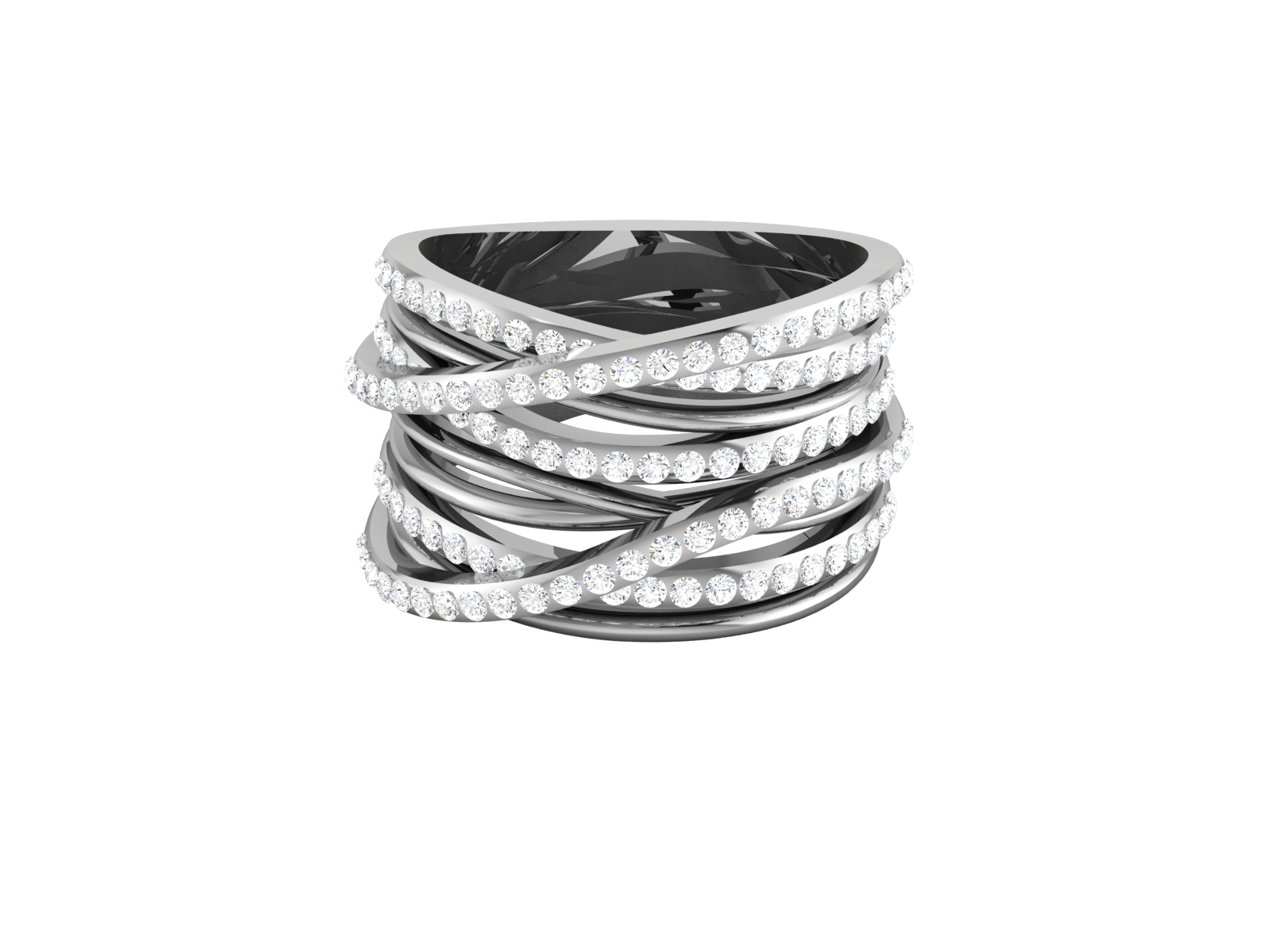 Round Cut 1.07 Ct Diamond Lab Created Promise Ring 14k White Gold Size