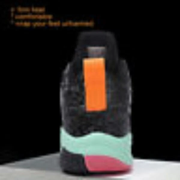 Zapatos de baloncesto para niños Zapatos deportivos de caña alta Tenis Duraderos con cordones Antideslizantes Foto 3 de 4