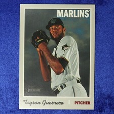 2019 Topps Heritage SP Card #719: Tayron Guerrero (THSP-834)