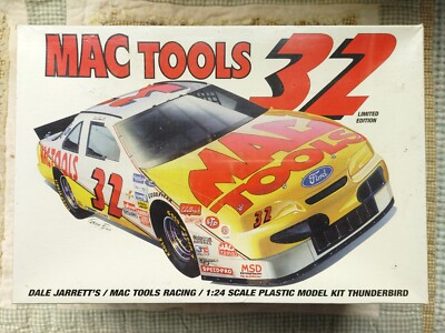 Monogram Dale Jarrett #32 MAC Tools Thunderbird 1/24 New in Sealed Box DJ124C