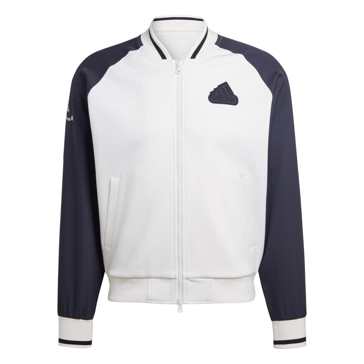 Adidas printed hotsell bomber jacket
