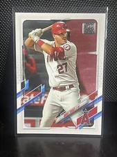 2021 Topps 70th Anniversary Mike Trout #27 Series One Los Angeles Angels
