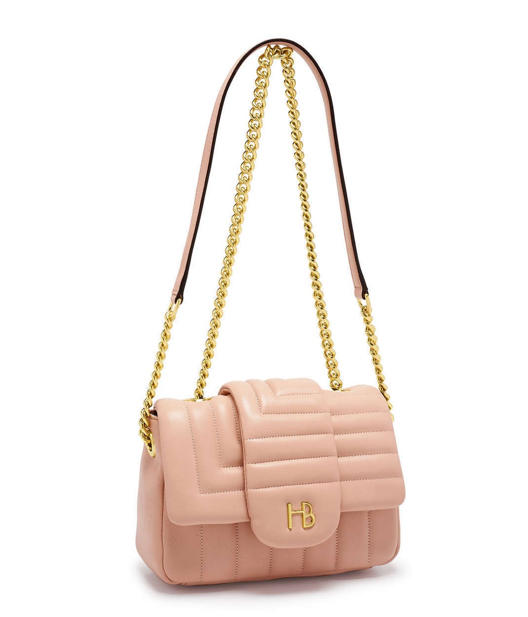 Henri Bendel 712 Convertible Crossbody Bag Mahogany Rose New NWT