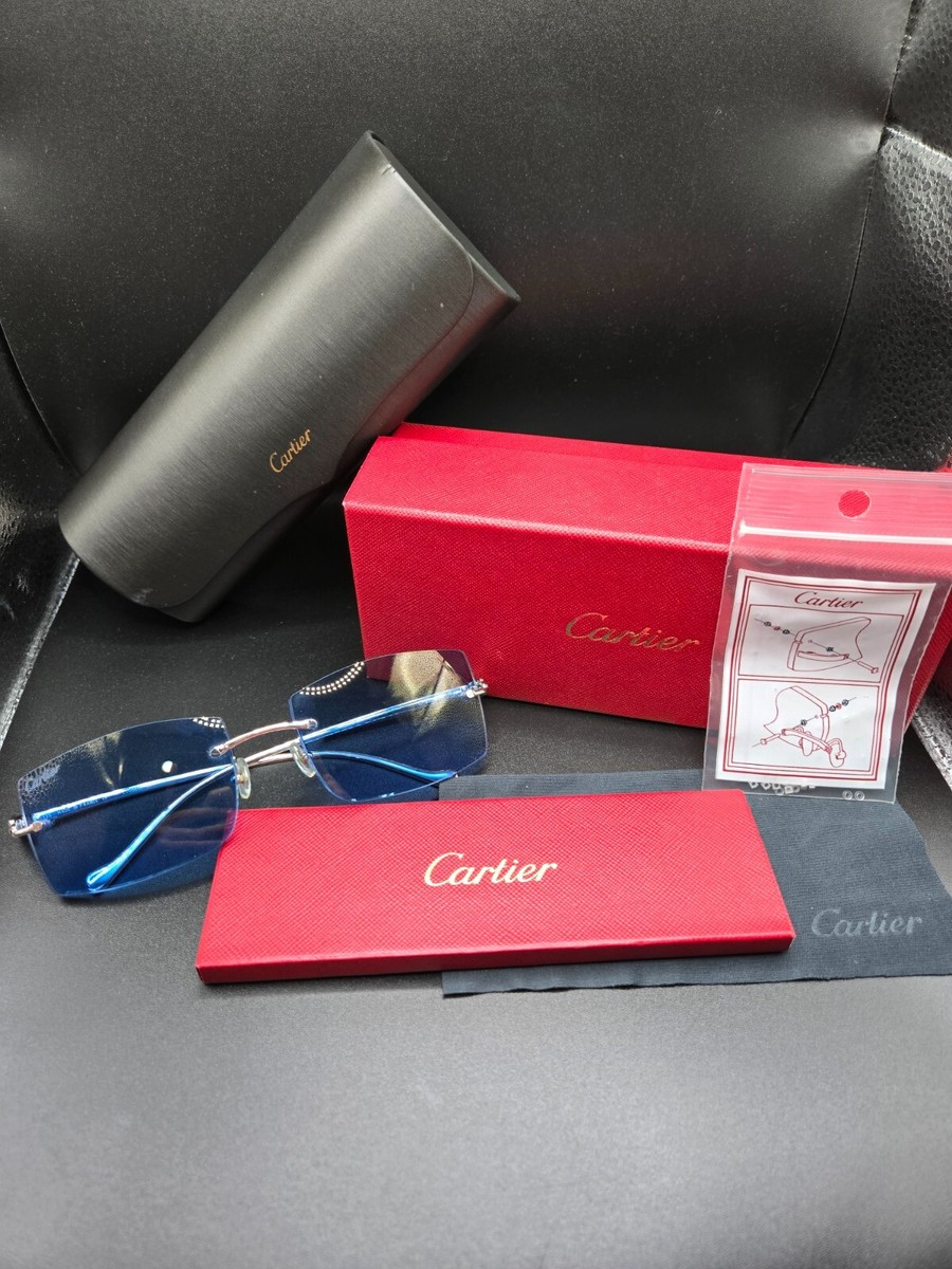 Cartier Panthere De Cartier Wire Glasses Factory Custom Lenses