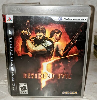 Resident Evil 5   PlayStation 3, 2009   CAPCOM   Complete in Box!