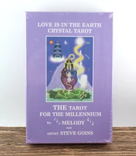 NEW Love Is in the Earth Crystal Tarot for the Millennium MELODY Goins OOP