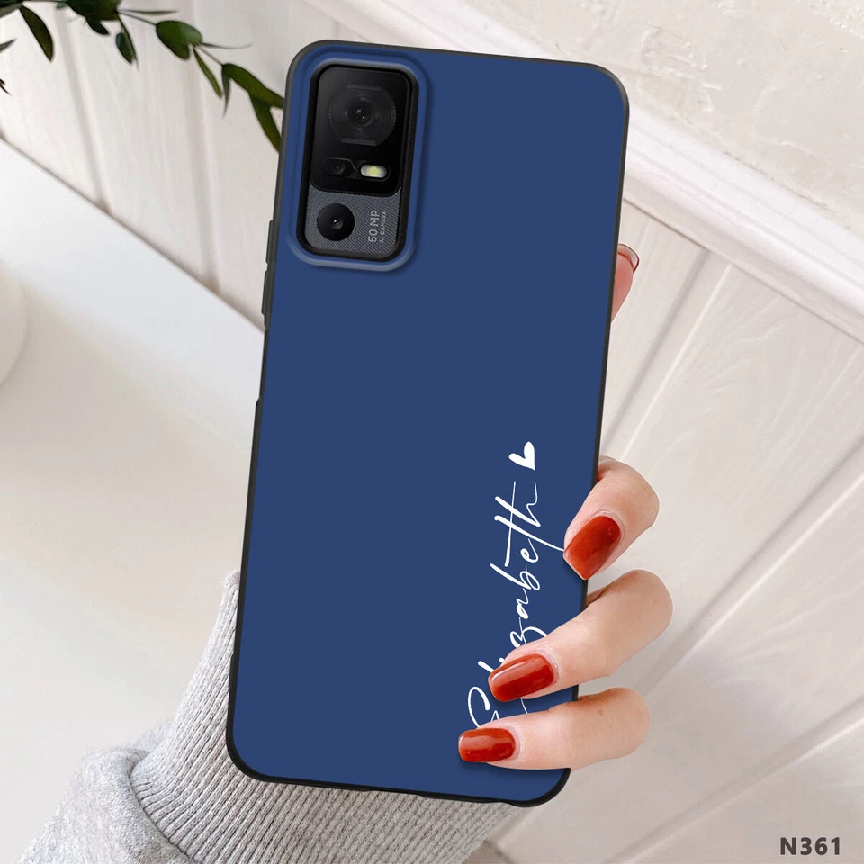 Funda protectora de teléfono con patrón personalizado para TCL 40 XE 50 5G 30V T-Mobile Revvl 6 7 Foto 4 de 4
