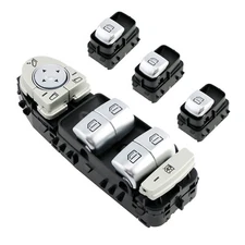 Master Power Window Switch Driver & Passenger For Mercedes-Benz C300 C350E C43