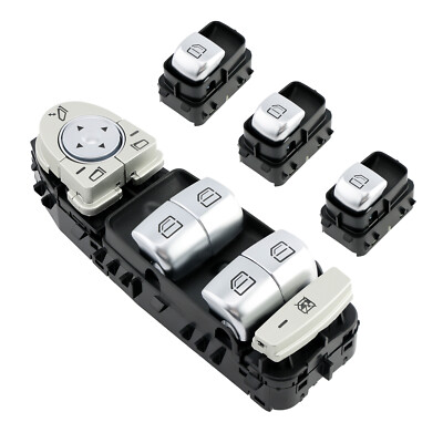 Master Power Window Switch Driver & Passenger For Mercedes-Benz C300 C350E C43