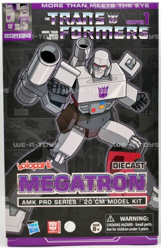 Transformers Yolopart Die Cast Megatron AMK Pro: 20cm Model Kit NEW - Picture 4 of 10