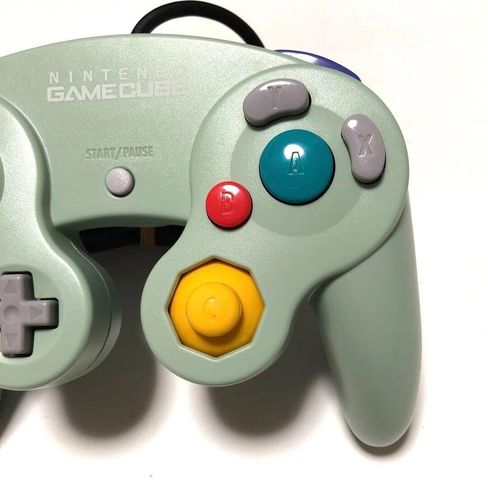 Nintendo GameCube Controller Tales of Symphonia Symphonic Green Very Good - Image 3 of 4