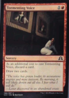Tormenting Voice - Shadows over Innistrad: #186, Magic: The Gathering Nm R144