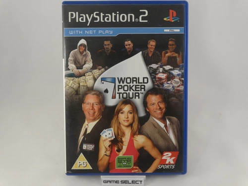 WORLD POKER TOUR SONY PS2 PLAYSTATION 2 PAL ORIGINAL COMPLETE