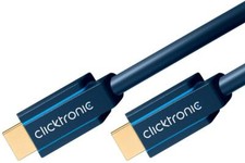 Clicktronic Cavo HDMI High Speed Ethernet A/A M/M 5 m Alta Qualità