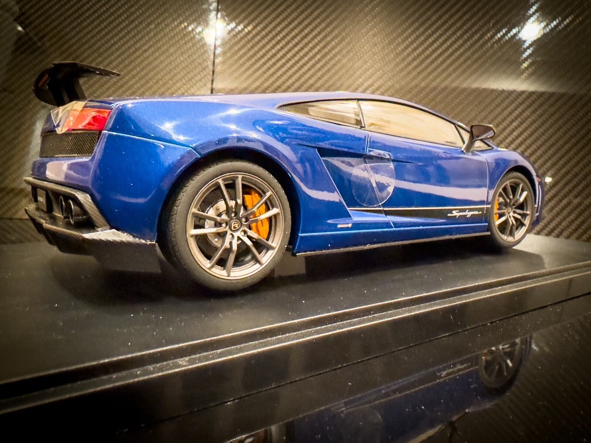 ミニカー AUTOart Lamborghini Gallardo 1:18 Lamborghini GALLARDO Black by AutoArt Performance 1/18 Model Car