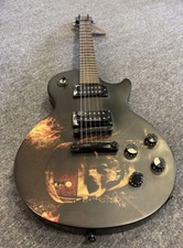 2006 EPIPHONE LES PAUL PIRATES OF THE CARIBBEAN BLACK ELECTRIC GUITAR